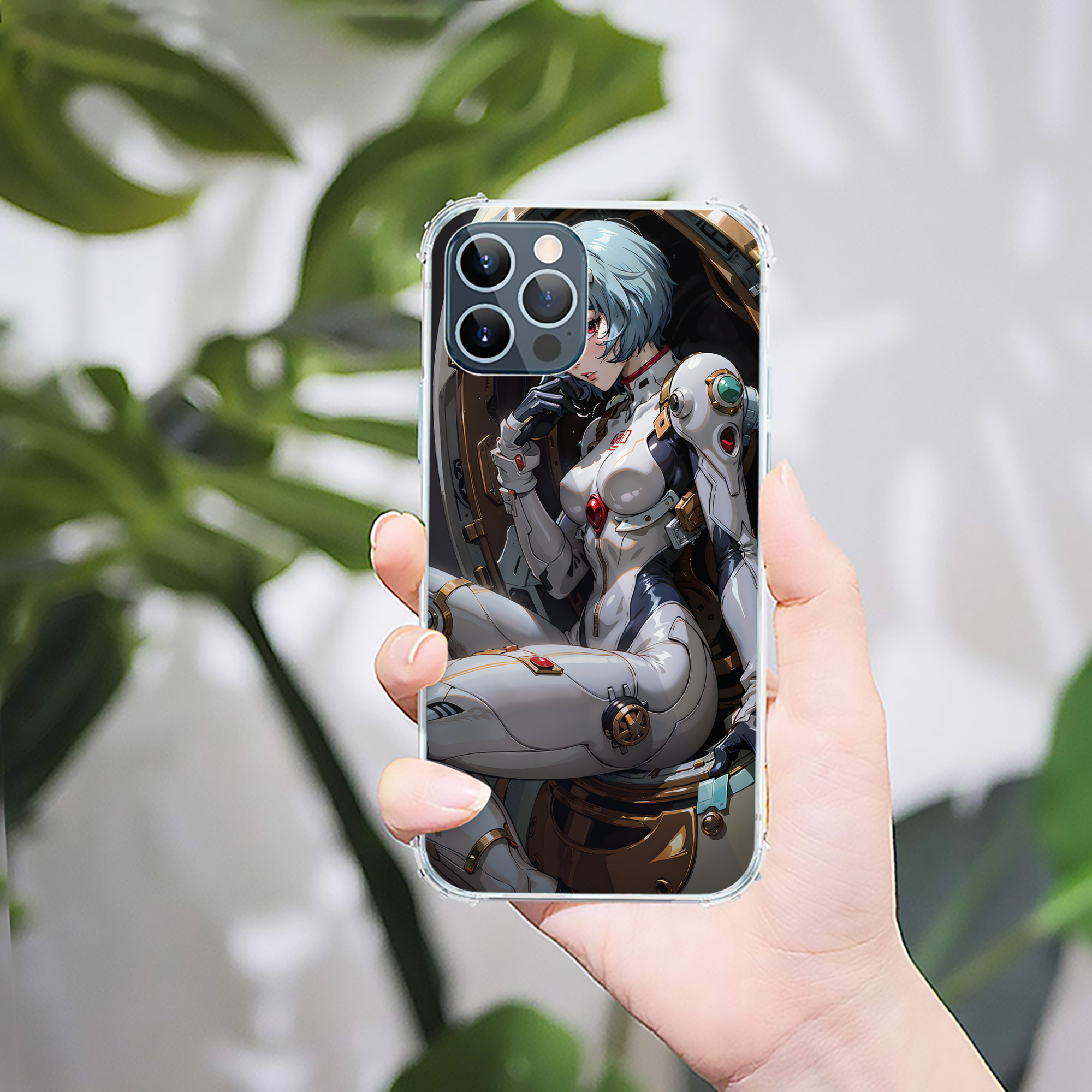 （画像用） EVA 新世紀エヴァンゲリオン 【iPhone 12シリーズ対応】透明スマホケース（クリアソフトケース）